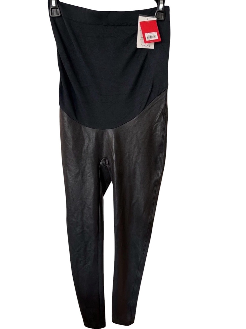 Spanx Mama Faux Leather Leggings, XL, NWT